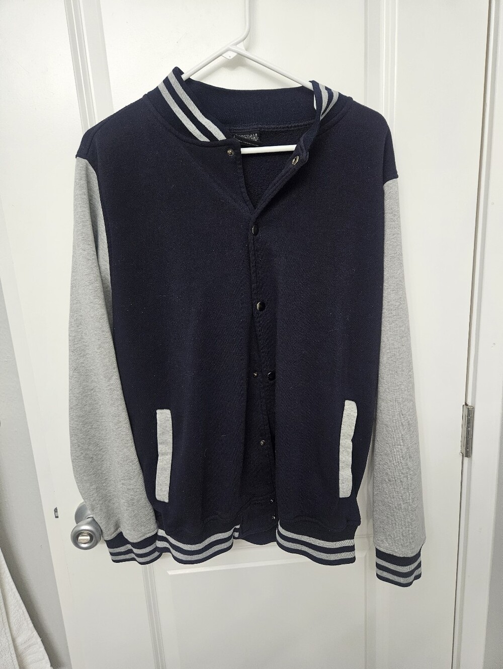 Original Deluxe Varsity Navy Jacket XL